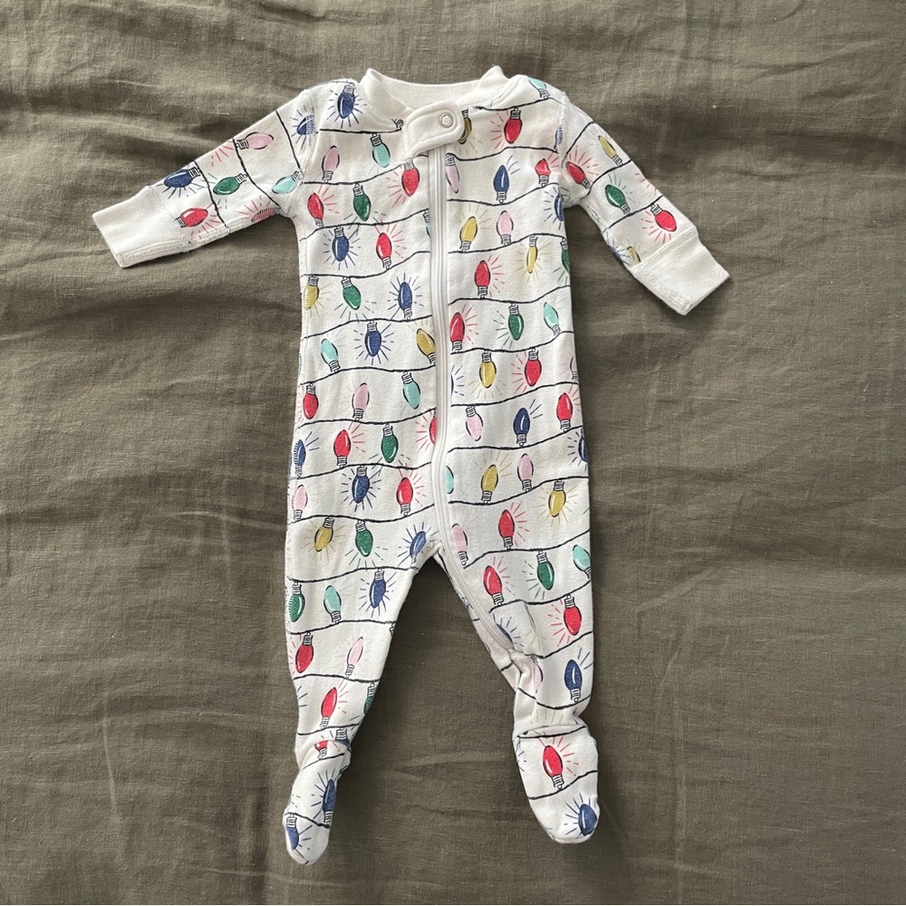 Hanna Andersson Holiday Baby Sleeper